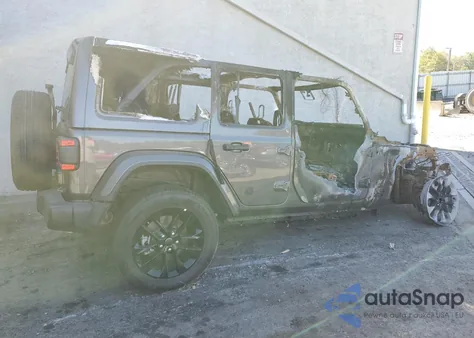 2025 Jeep Wrangler Sahara 4Xe из США, поврежденный, VIN 1C4RJXP61SW577787